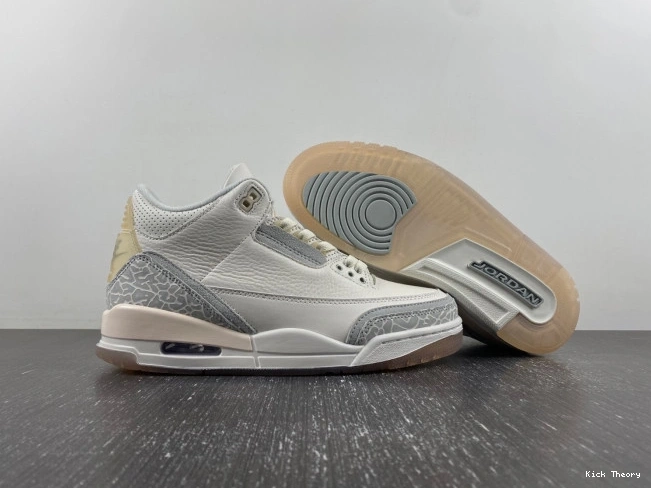 Kicked Out Shoe Store Ivory FJ9479-100 Jordan 3 Air Craft 0721